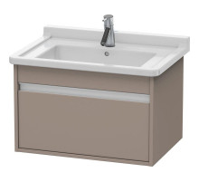 Тумба базальт матовый 80 см Duravit Ketho KT666404343