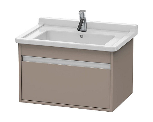 Заказать Тумба базальт матовый 80 см Duravit Ketho KT666404343 в магазине сантехники Santeh-Crystal.ru