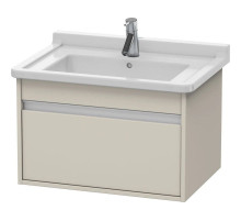 Тумба тауп матовый 80 см Duravit Ketho KT666409191