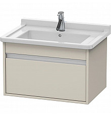 Тумба тауп матовый 80 см Duravit Ketho KT666409191