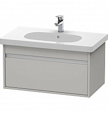 Тумба бетонно-серый матовый 80 см Duravit Ketho KT666700707
