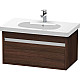 Купить Тумба каштан 80 см Duravit Ketho KT666705353 в магазине сантехники Santeh-Crystal.ru