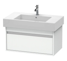 Тумба белый матовый 80 см Duravit Ketho KT669001818