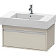 Купить Тумба тауп матовый 80 см Duravit Ketho KT669009191 в магазине сантехники Santeh-Crystal.ru