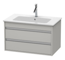 Тумба бетонно-серый матовый 80 см Duravit Ketho KT642900707