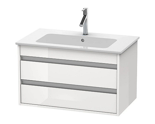 Купить Тумба белый глянец 80 см Duravit Ketho KT642902222 в магазине сантехники Santeh-Crystal.ru