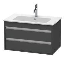 Тумба графит матовый 80 см Duravit Ketho KT642904949