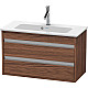 Купить Тумба темный орех 80 см Duravit Ketho KT645302121 в магазине сантехники Santeh-Crystal.ru