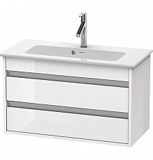Тумба белый глянец 80 см Duravit Ketho KT645302222