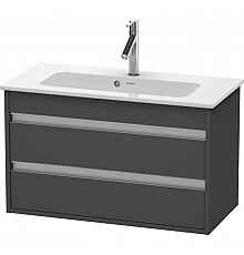 Тумба графит матовый 80 см Duravit Ketho KT645304949