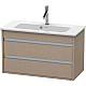 Купить Тумба лен 80 см Duravit Ketho KT645307575 в магазине сантехники Santeh-Crystal.ru