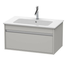 Тумба бетонно-серый матовый 80 см Duravit Ketho KT641900707