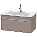 Тумба базальт матовый 80 см Duravit Ketho KT641904343