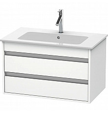 Тумба белый матовый 80 см Duravit Ketho KT642901818