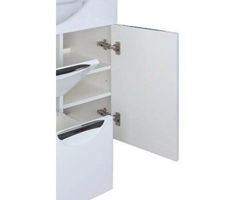 Купить Тумба с раковиной белый глянец 86,5 см Bellezza Глория 4638514000016 + 4620008197357 в магазине сантехники Santeh-Crystal.ru