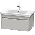 Тумба бетонно-серый матовый 73 см Duravit DuraStyle DS638100707