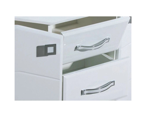 Заказать Тумба с раковиной белый глянец 76 см Bellezza Джулия 4631212000012 + 4620008197371 в магазине сантехники Santeh-Crystal.ru