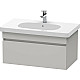 Приобрести Тумба бетонно-серый матовый 80 см Duravit DuraStyle DS638400707 в магазине сантехники Santeh-Crystal.ru