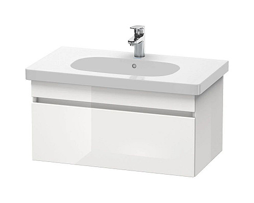 Купить Тумба белый глянец 80 см Duravit DuraStyle DS638402222 в магазине сантехники Santeh-Crystal.ru