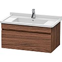 Тумба темный орех 80 см Duravit DuraStyle DS638802121