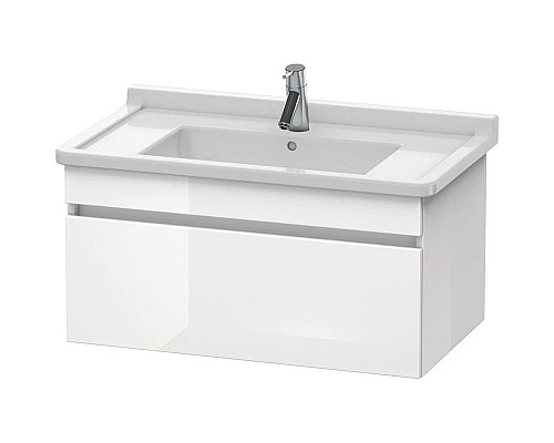 Купить Тумба белый глянец 80 см Duravit DuraStyle DS638802222 в магазине сантехники Santeh-Crystal.ru