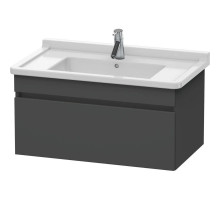 Тумба графит матовый 80 см Duravit DuraStyle DS638804949