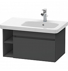 Тумба графит матовый 73 см Duravit DuraStyle DS639304949