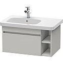 Тумба бетонно-серый матовый 73 см Duravit DuraStyle DS639400707