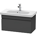 Тумба графит матовый 73 см Duravit DuraStyle DS639904949