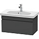 Купить Тумба графит матовый 73 см Duravit DuraStyle DS639904949 в магазине сантехники Santeh-Crystal.ru