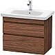 Купить Тумба темный орех 73 см Duravit DuraStyle DS648102121 в магазине сантехники Santeh-Crystal.ru