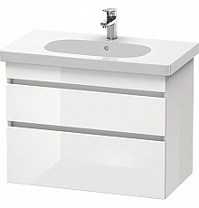 Тумба белый глянец 80 см Duravit DuraStyle DS648402222