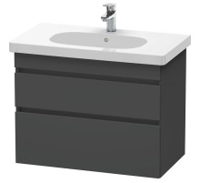 Тумба графит матовый 80 см Duravit DuraStyle DS648404949