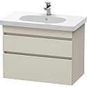 Тумба тауп матовый 80 см Duravit DuraStyle DS648409191