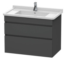 Тумба графит матовый 80 см Duravit DuraStyle DS648804949