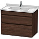 Купить Тумба каштан 80 см Duravit DuraStyle  DS648805353 в магазине сантехники Santeh-Crystal.ru