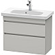 Купить Тумба бетонно-серый матовый 73 см Duravit DuraStyle DS649900707 в магазине сантехники Santeh-Crystal.ru