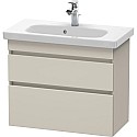 Тумба тауп матовый 73 см Duravit DuraStyle DS649909191