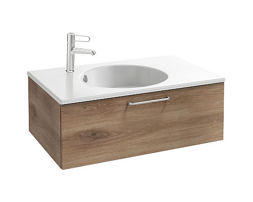 Приобрести Тумба квебекский дуб 80 см Jacob Delafon Odeon Rive Gauche EB2515-R5-E10 в магазине сантехники Santeh-Crystal.ru