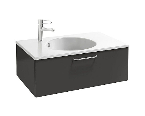 Приобрести Тумба серый антрацит 80 см Jacob Delafon Odeon Rive Gauche EB2515-R5-N14 в магазине сантехники Santeh-Crystal.ru