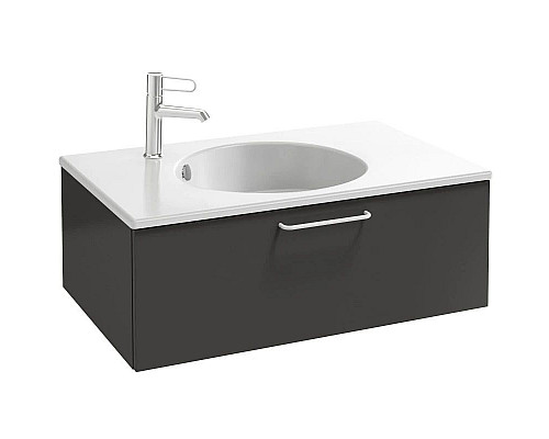 Заказать Тумба серый антрацит 80 см Jacob Delafon Odeon Rive Gauche EB2515-R6-N14 в магазине сантехники Santeh-Crystal.ru