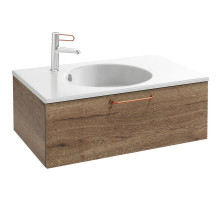 Тумба дуб табак 80 см Jacob Delafon Odeon Rive Gauche EB2515-R7-E52