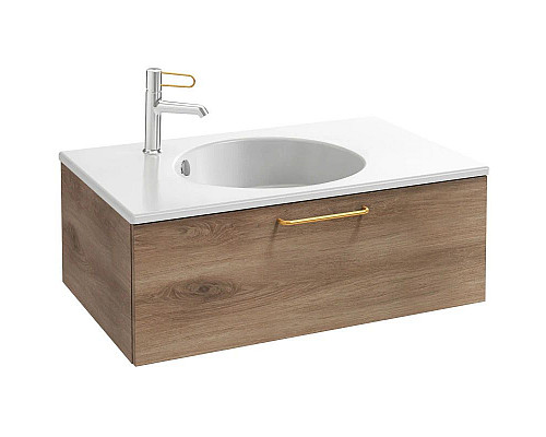 Купить Тумба квебекский дуб 80 см Jacob Delafon Odeon Rive Gauche EB2515-R8-E10 в магазине сантехники Santeh-Crystal.ru