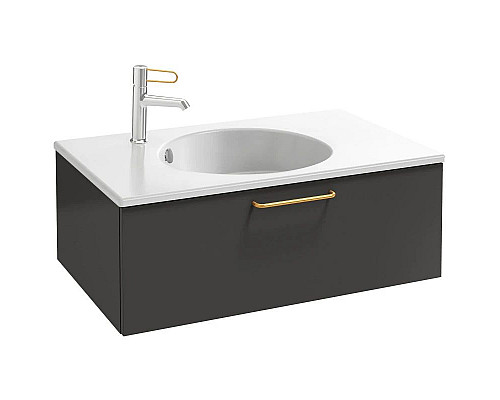 Заказать Тумба серый антрацит 80 см Jacob Delafon Odeon Rive Gauche EB2515-R8-N14 в магазине сантехники Santeh-Crystal.ru