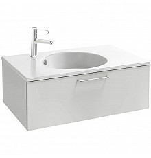 Тумба белый глянец 80 см Jacob Delafon Odeon Rive Gauche EB2515-R5-G1C