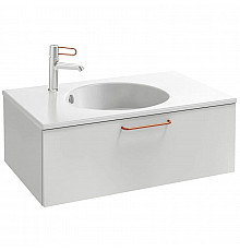 Тумба белый матовый 80 см Jacob Delafon Odeon Rive Gauche EB2515-R7-M49