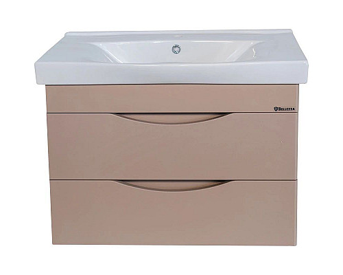Приобрести Тумба с раковиной капучино 80,5 см Bellezza Санриса 4630113180458 + 4690311076878 в магазине сантехники Santeh-Crystal.ru