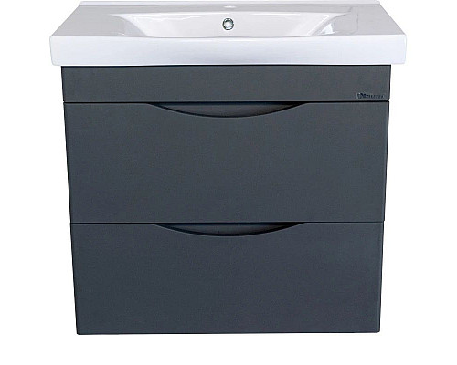 Купить Тумба с раковиной серебро 80,5 см Bellezza Санриса 4630113000367 + 4690311076878 в магазине сантехники Santeh-Crystal.ru