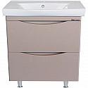 Тумба с раковиной капучино 80,5 см Bellezza Санриса 4630113660455 + 4690311076878
