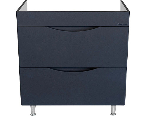 Заказать Тумба с раковиной серебро 80,5 см Bellezza Санриса 4630113660363 + 4690311076878 в магазине сантехники Santeh-Crystal.ru